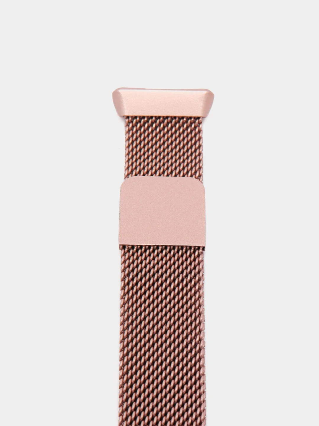 Розовый металлический ремешок, миланская петля, для Huawei Band 8, Huawei Band 9