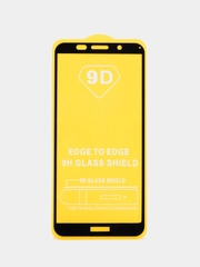 Защитное стекло 3D Xiaomi Redmi 6A черный тех упаковка