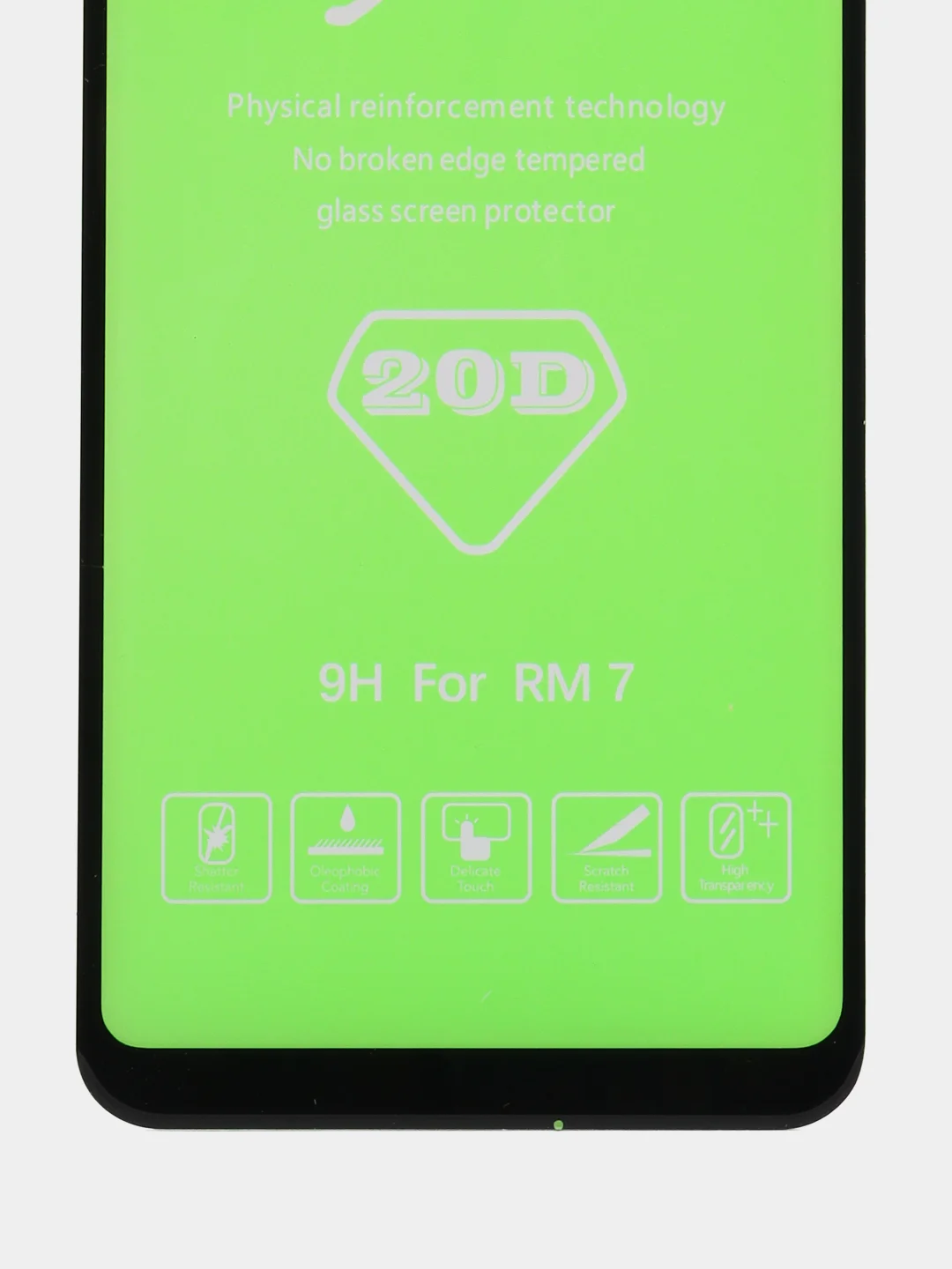 Защитное стекло 20D на Xiaomi / Redmi Note 8T / Redmi 8A / Redmi 8 / Mi A3 / Mi 9SE / Mi 7