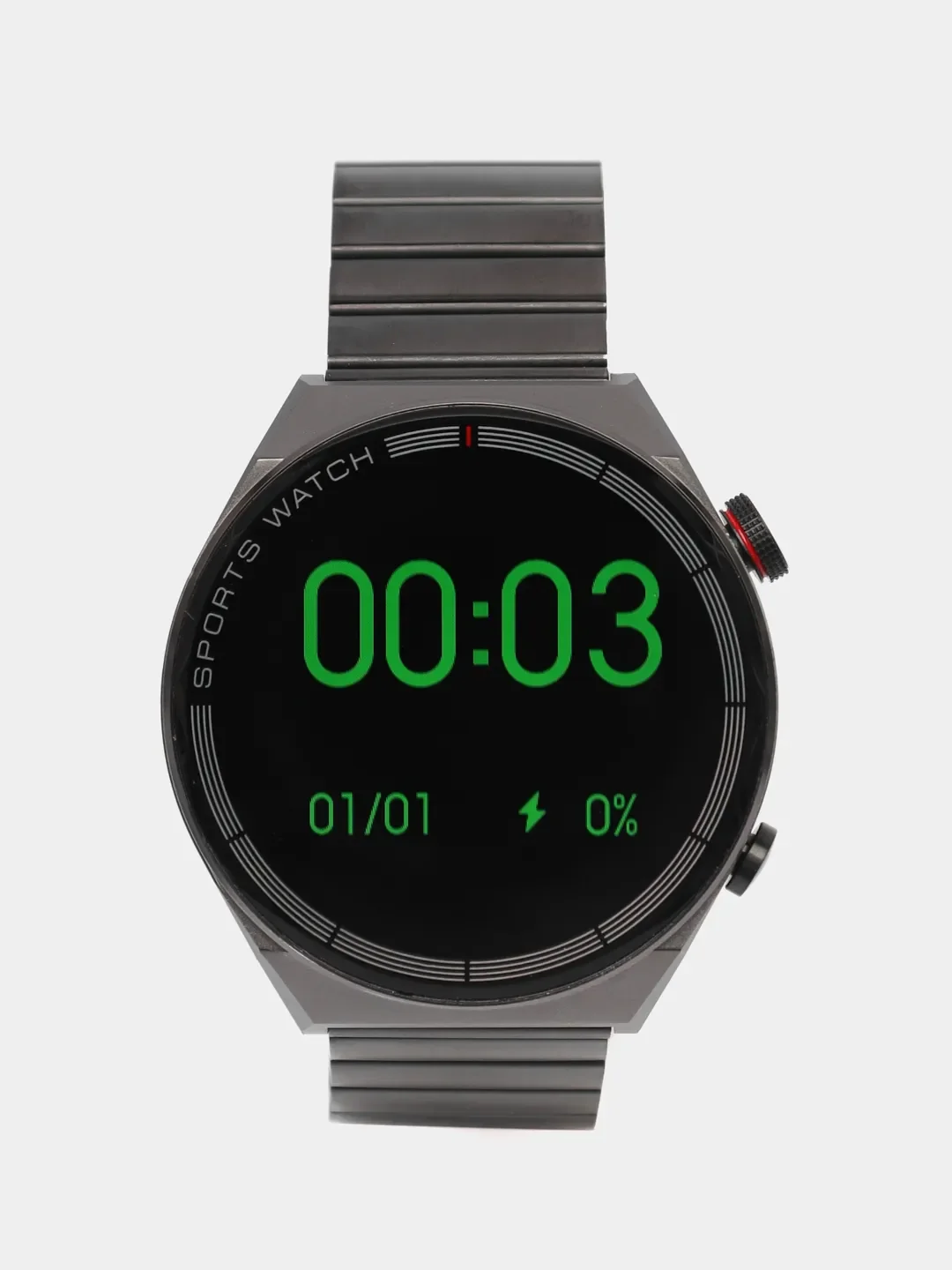 Серебряный умные часы Smart Watch DT3 Max Ultra, круглые