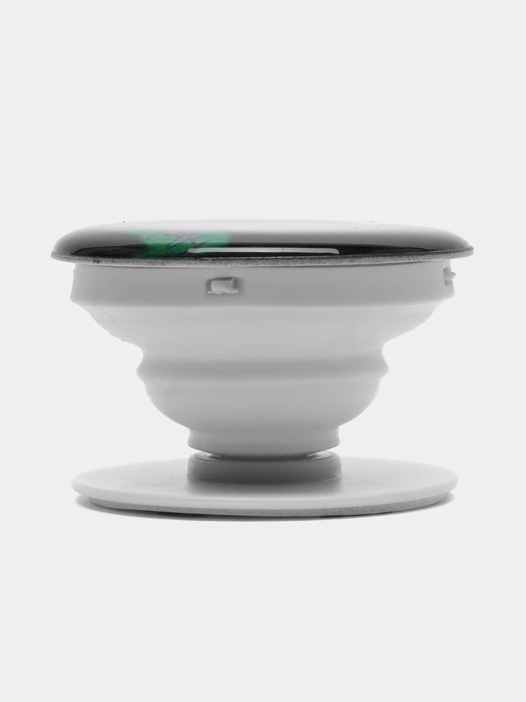 Тёмно-зелёный держатель для телефона PopSocket (попсокет), с рисунками