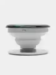 Тёмно-зелёный держатель для телефона PopSocket (попсокет), с рисунками