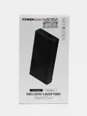 Белый внешний аккумулятор Power bank, PD20W+QC3.0, быстрая зарядка пауэрбанк, 66 Вт, 30000mAh