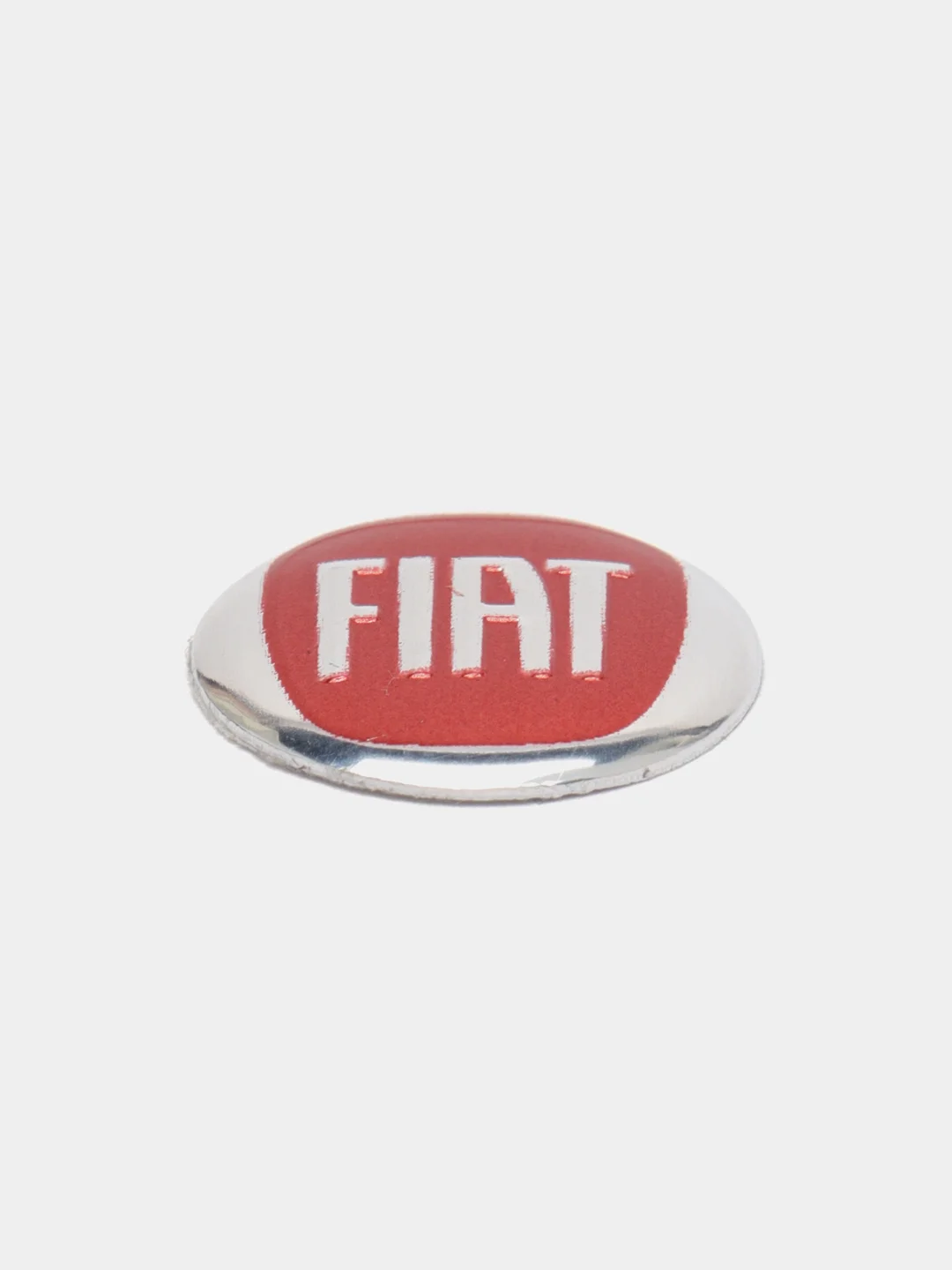 Красный эмблема наклейка Fiat, на ключ зажигания