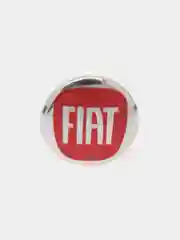 Красный эмблема наклейка Fiat, на ключ зажигания