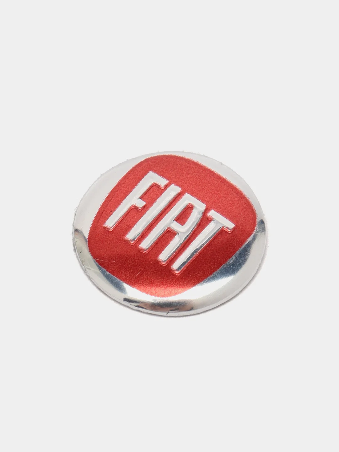 Красный эмблема наклейка Fiat, на ключ зажигания