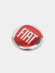 Красный эмблема наклейка Fiat, на ключ зажигания