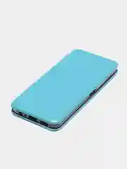 Голубой чехол-книжка для Huawei Honor X6