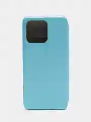 Голубой чехол-книжка для Huawei Honor X6