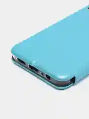 Голубой чехол-книжка для Huawei Honor X6
