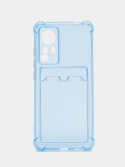Силиконовый чехол Xiaomi 12/12X/12S (Сяоми 12/12Х/12С), прозрачный