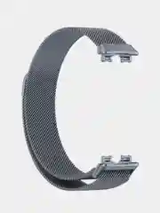 Тёмно-серый металлический ремешок, миланская петля, для Huawei Band 8, Huawei Band 9
