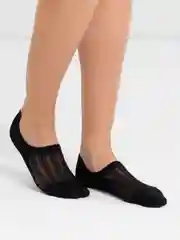 Черный носки женские однотонные сетчатые, дышащие, нескользящие