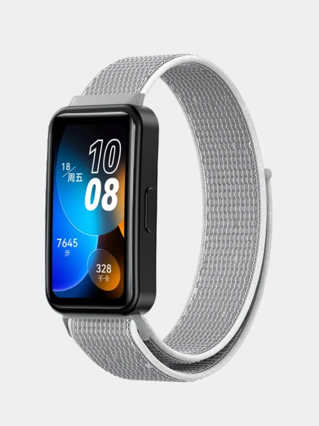 Розовый нейлоновый ремешок для Huawei Band 8, Huawei Band 9