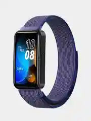 Синий нейлоновый ремешок для Huawei Band 8,  Huawei Band 9