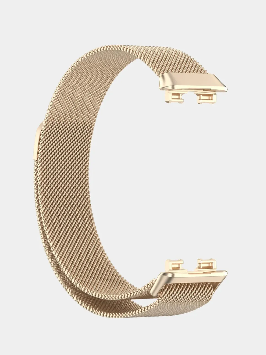 Золотой металлический ремешок, миланская петля, для Huawei Band 8, Huawei Band 9