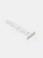 Белый ограничитель открывания для пластиковых окон, гребенка