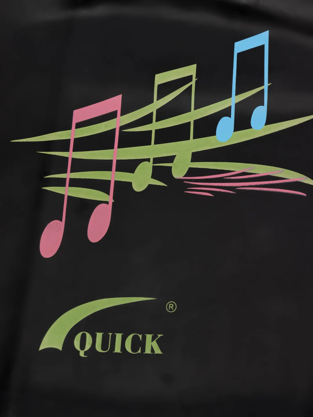 Черный шапочка для плавания Quick, для длинных волос