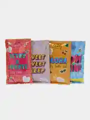 Шипучая морская соль для ванн 100гр Candy bath bar 1 шт Подарок на новый год подруге маме