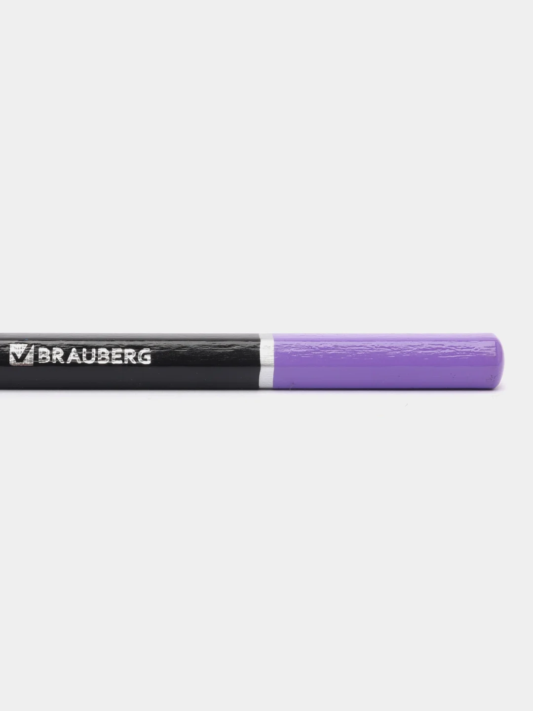 Карандаши цветные BRAUBERG "Artist line", 24 цв., черный корпус, заточенные