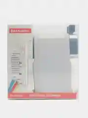 Точилка механическая BRAUBERG "METALLIC-X" для ч/гр и цветных карандашей 8/11мм