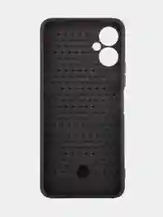 Черный чехол для Tecno Spark 9 Pro, 9T противоударный КАРТОФАН, пластиковый, с магнитом и кольцом