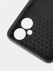 Черный чехол для Tecno Spark 9 Pro, 9T противоударный КАРТОФАН, пластиковый, с магнитом и кольцом