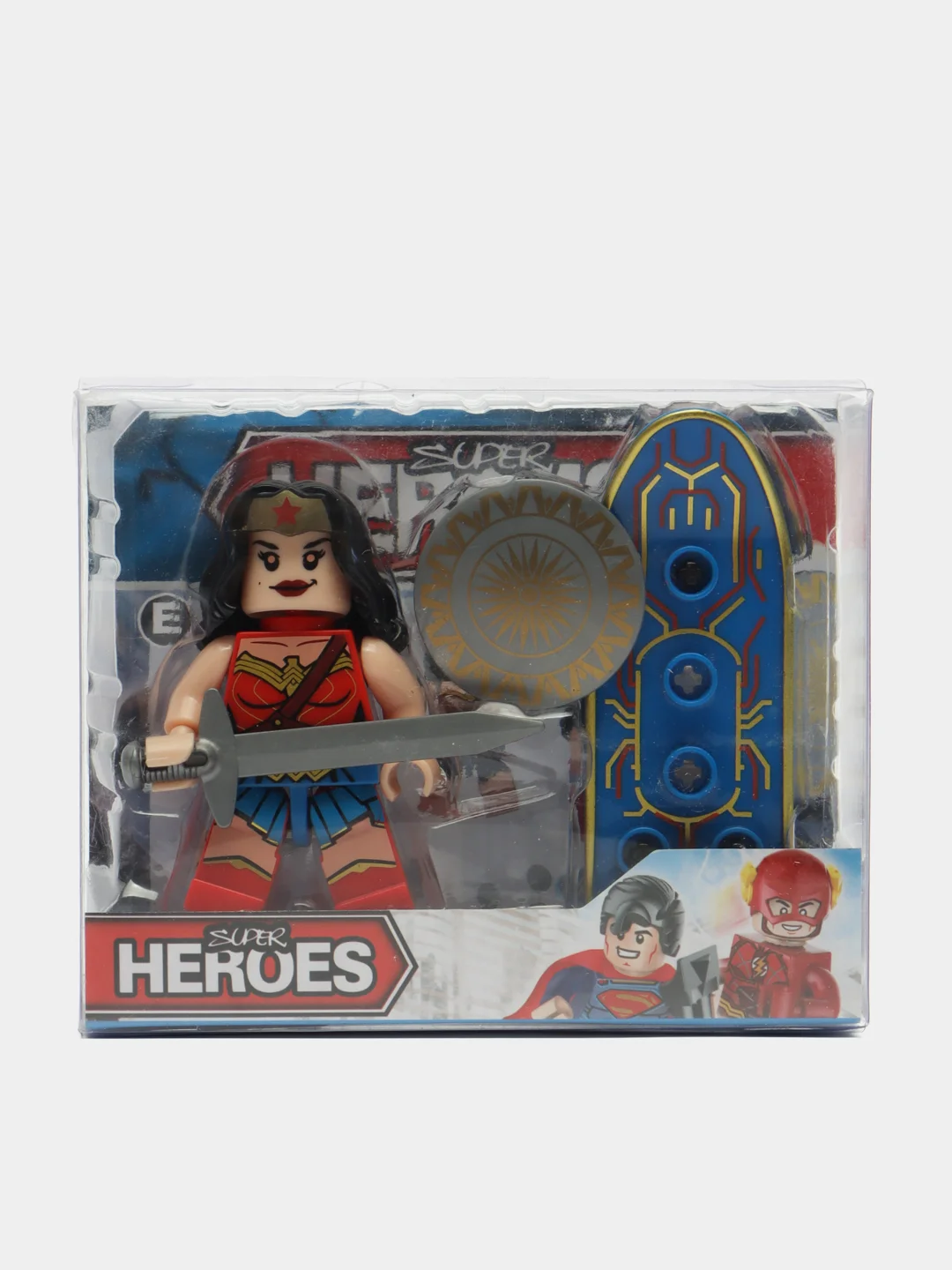 Красный фигурки супергероев Super Heroes