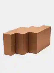 Картонные коробки для подарков (2шт или 3шт), Д32 x Ш22 x В10 см из крафт картона
