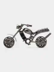 Бежевый меланж украшение интерьера байк, мотоцикл "Harley Davidson", "Урал", "Hand Made", Пушка