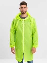 Дождевик мужской, женский, унисекс, Rainman Zip, желтый неон