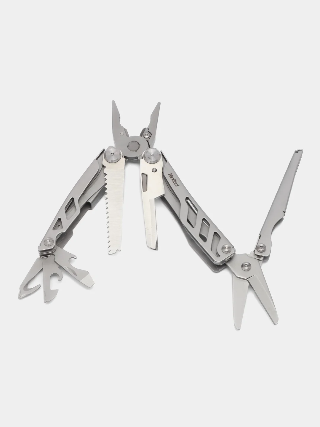 Серебряный мультитул Xiaomi NexTool Pro Multifunction NE20167