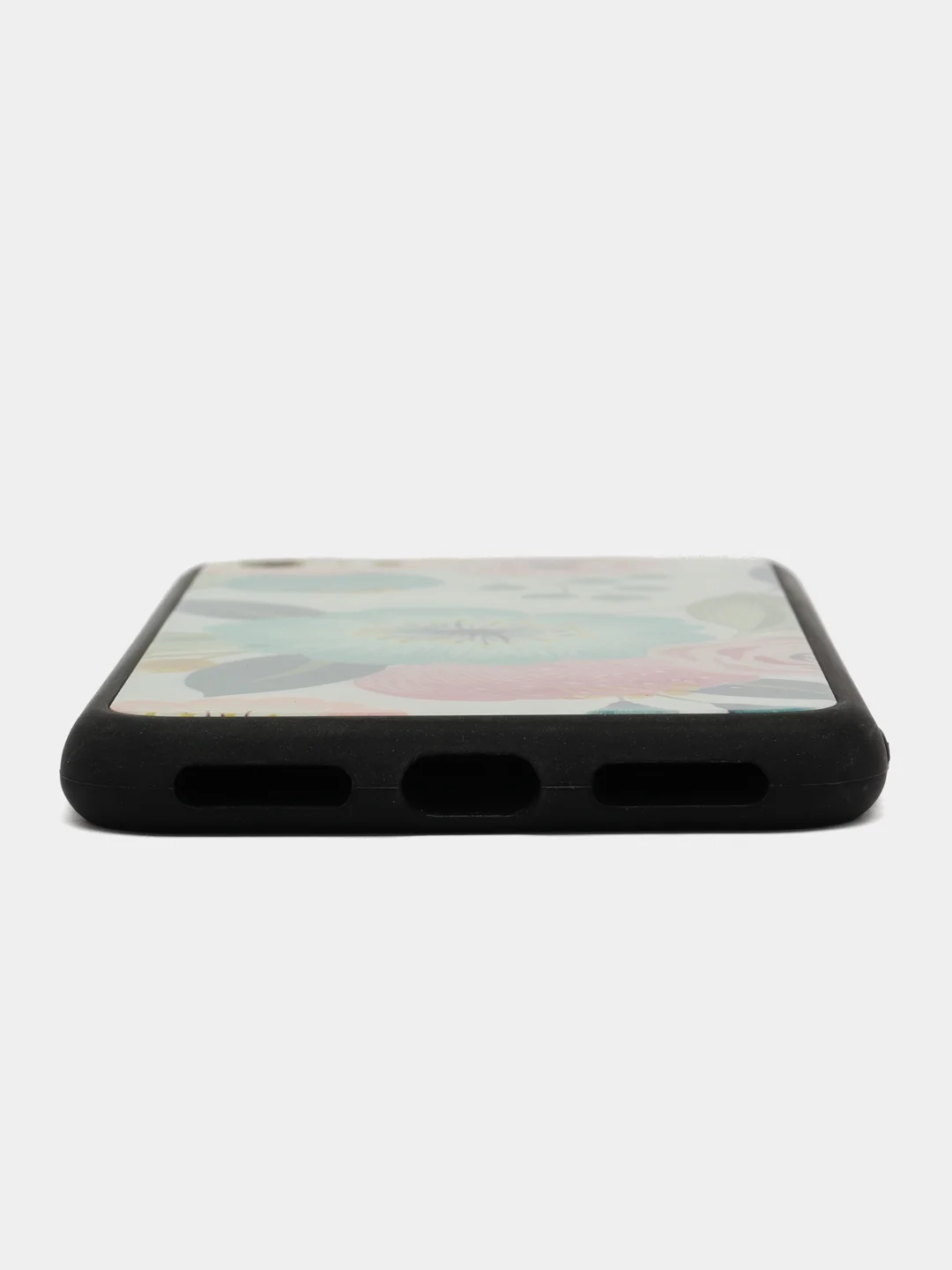 Белый чехол с рисунком для iPhone 5 / 5s / Se / 6 / 6s / 7 / 8 / Se 2020 стеклянная панель
