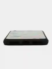 Белый чехол с рисунком для iPhone 5 / 5s / Se / 6 / 6s / 7 / 8 / Se 2020 стеклянная панель