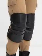 Кожаные наколенники для зимней рыбалки