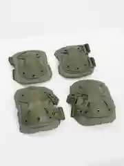 Зелёный хаки тактические наколенники и налокотники X-form, комплект