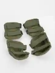 Зелёный хаки тактические наколенники и налокотники X-form, комплект