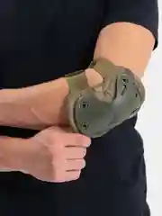 Зелёный хаки тактические наколенники и налокотники X-form, комплект