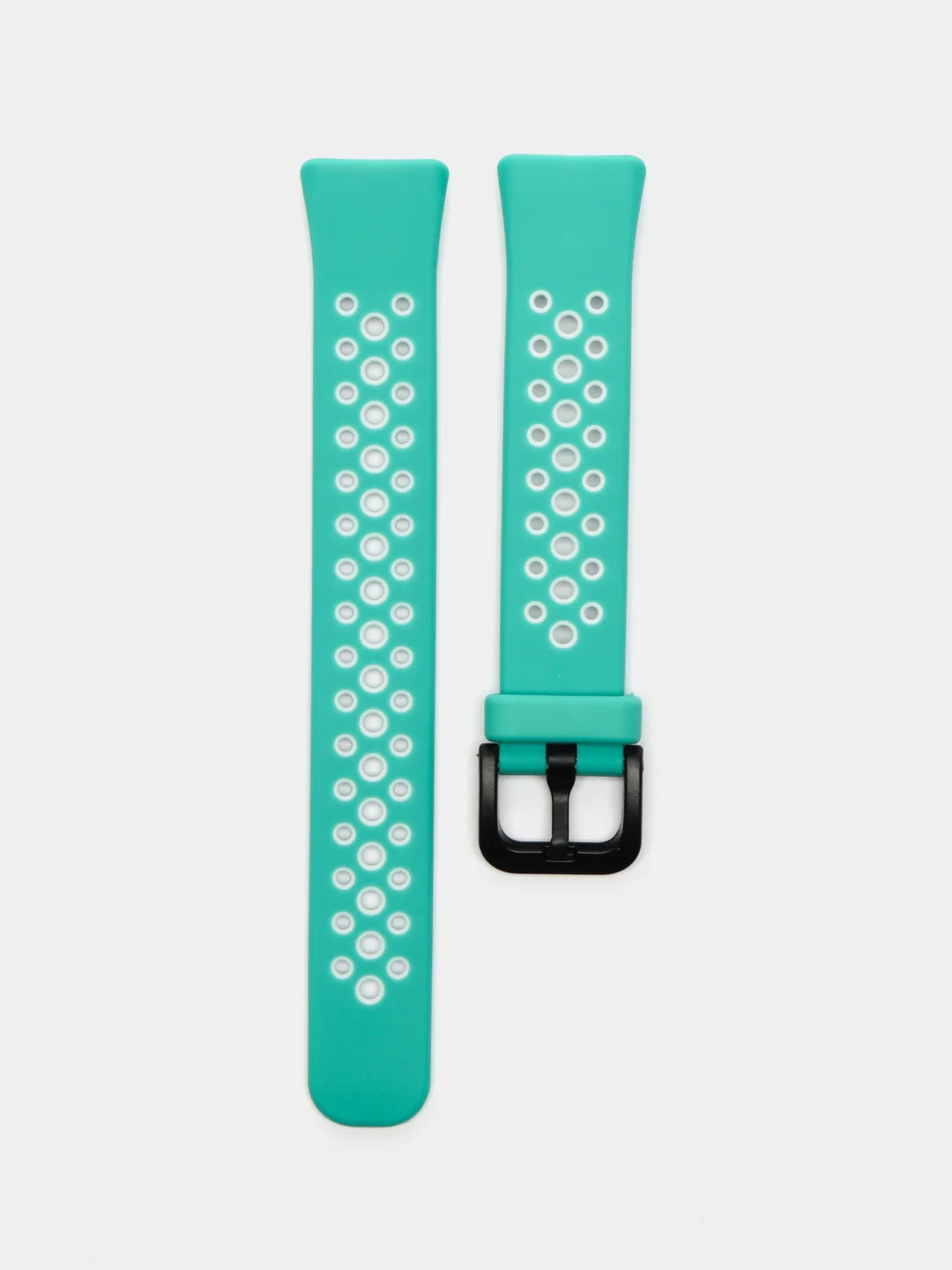 Бирюзовый двухцветный ремешок для Huawei Band 8, Huawei Band 9 силиконовый