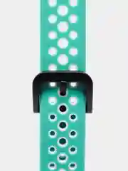 Бирюзовый двухцветный ремешок для Huawei Band 8, Huawei Band 9 силиконовый
