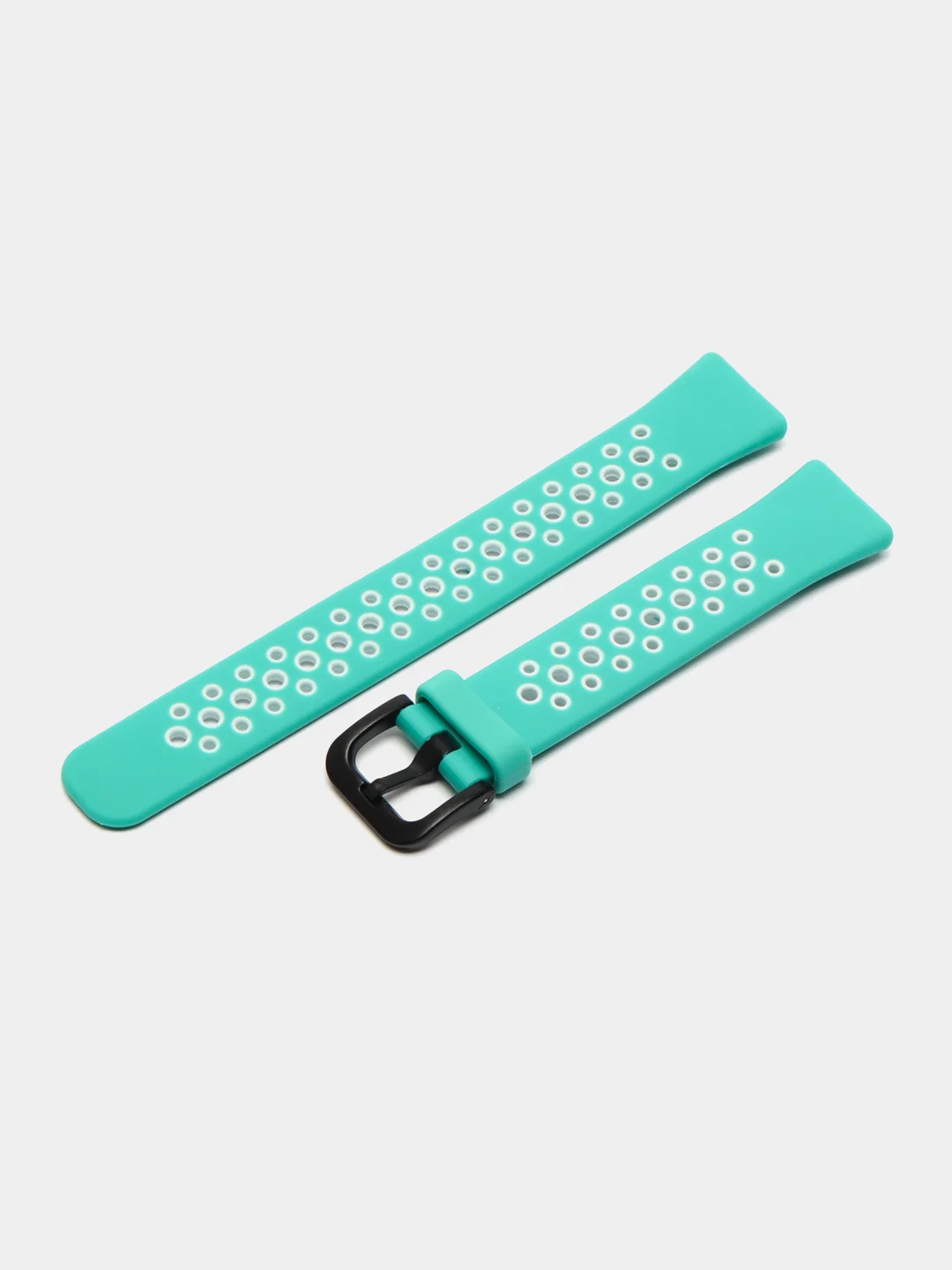 Бирюзовый двухцветный ремешок для Huawei Band 8, Huawei Band 9 силиконовый