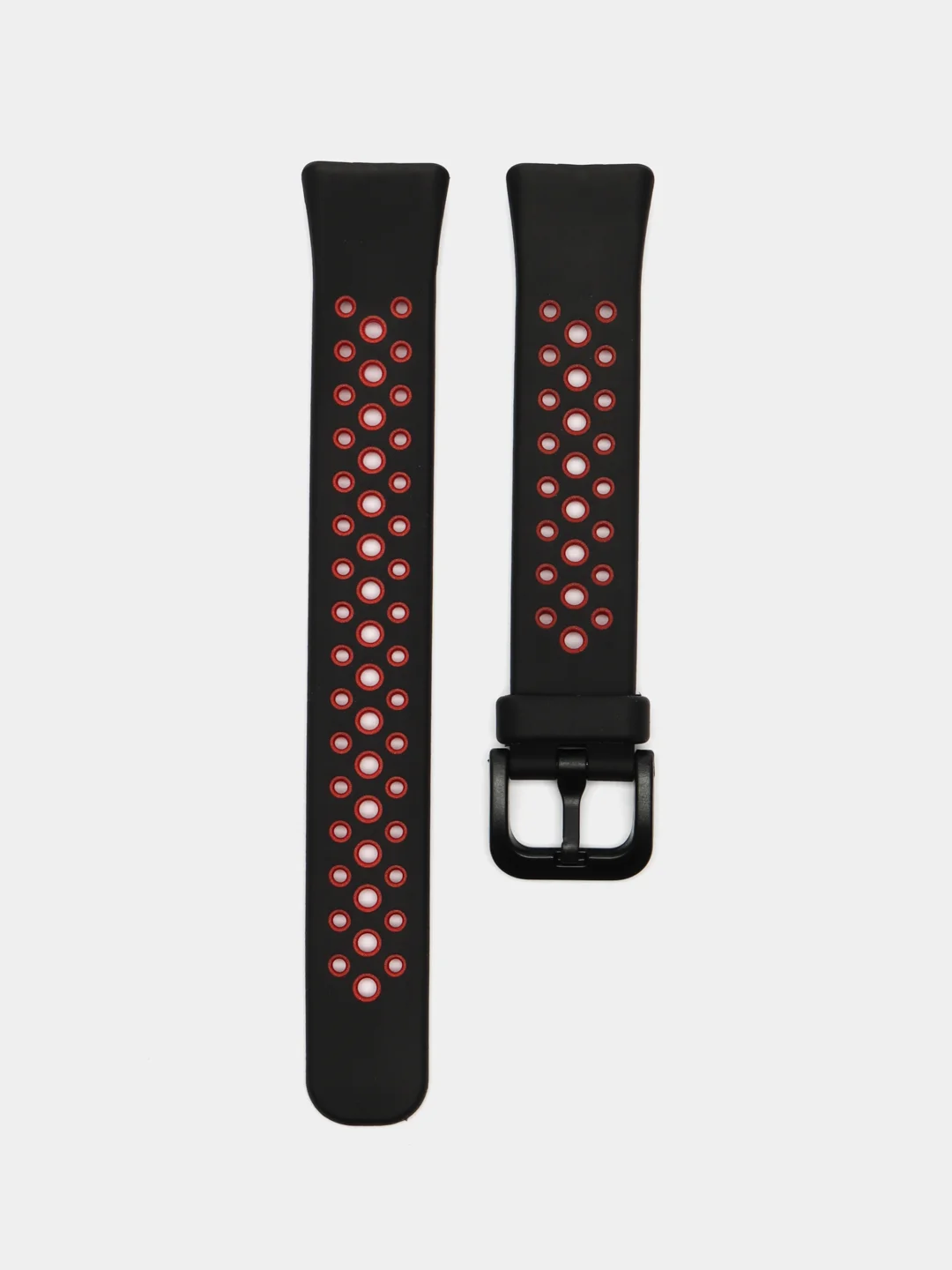 Бордовый двухцветный ремешок для Huawei Band 8, Huawei Band 9 силиконовый