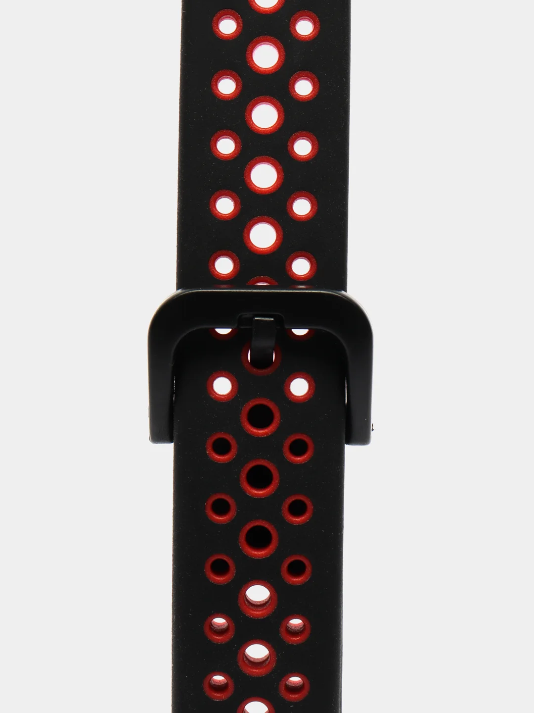 Бордовый двухцветный ремешок для Huawei Band 8, Huawei Band 9 силиконовый