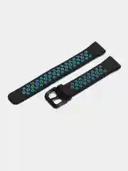 Голубой двухцветный ремешок для Huawei Band 8, Huawei Band 9 силиконовый