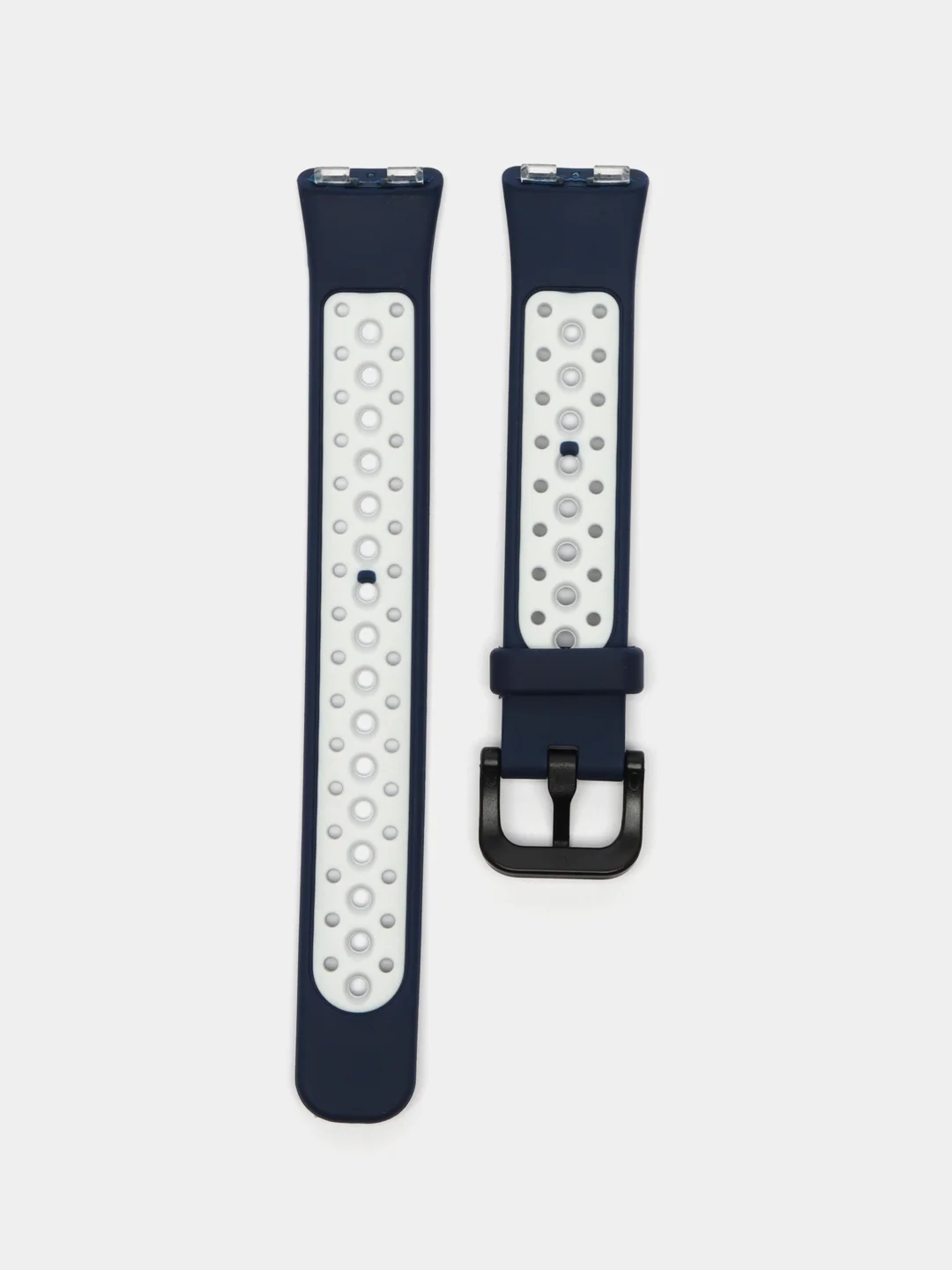 Красный двухцветный ремешок для Huawei Band 8, Huawei Band 9 силиконовый