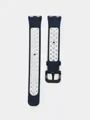 Красный двухцветный ремешок для Huawei Band 8, Huawei Band 9 силиконовый