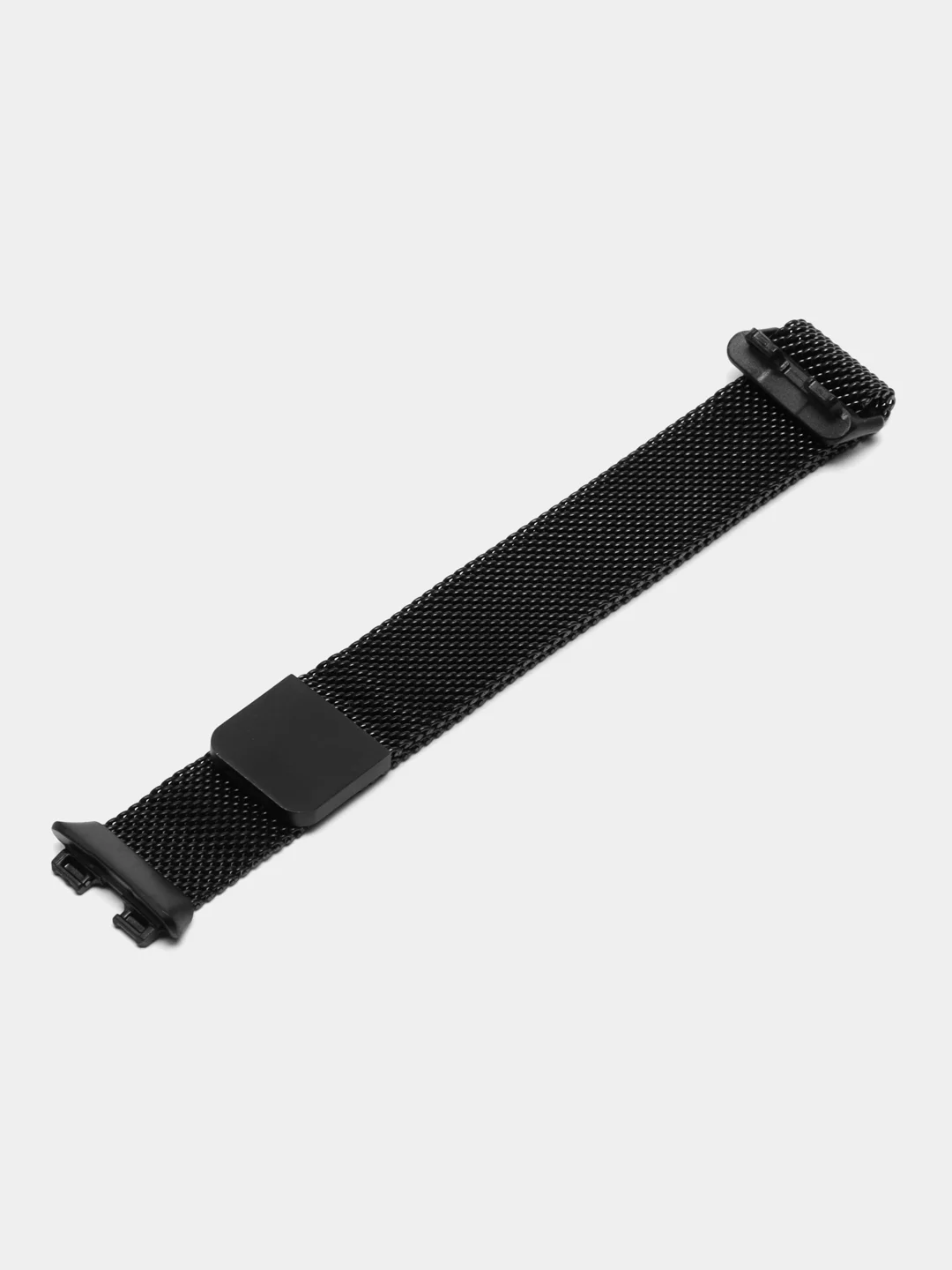 Черный металлический ремешок, миланская петля, для Huawei Band 8, Huawei Band 9