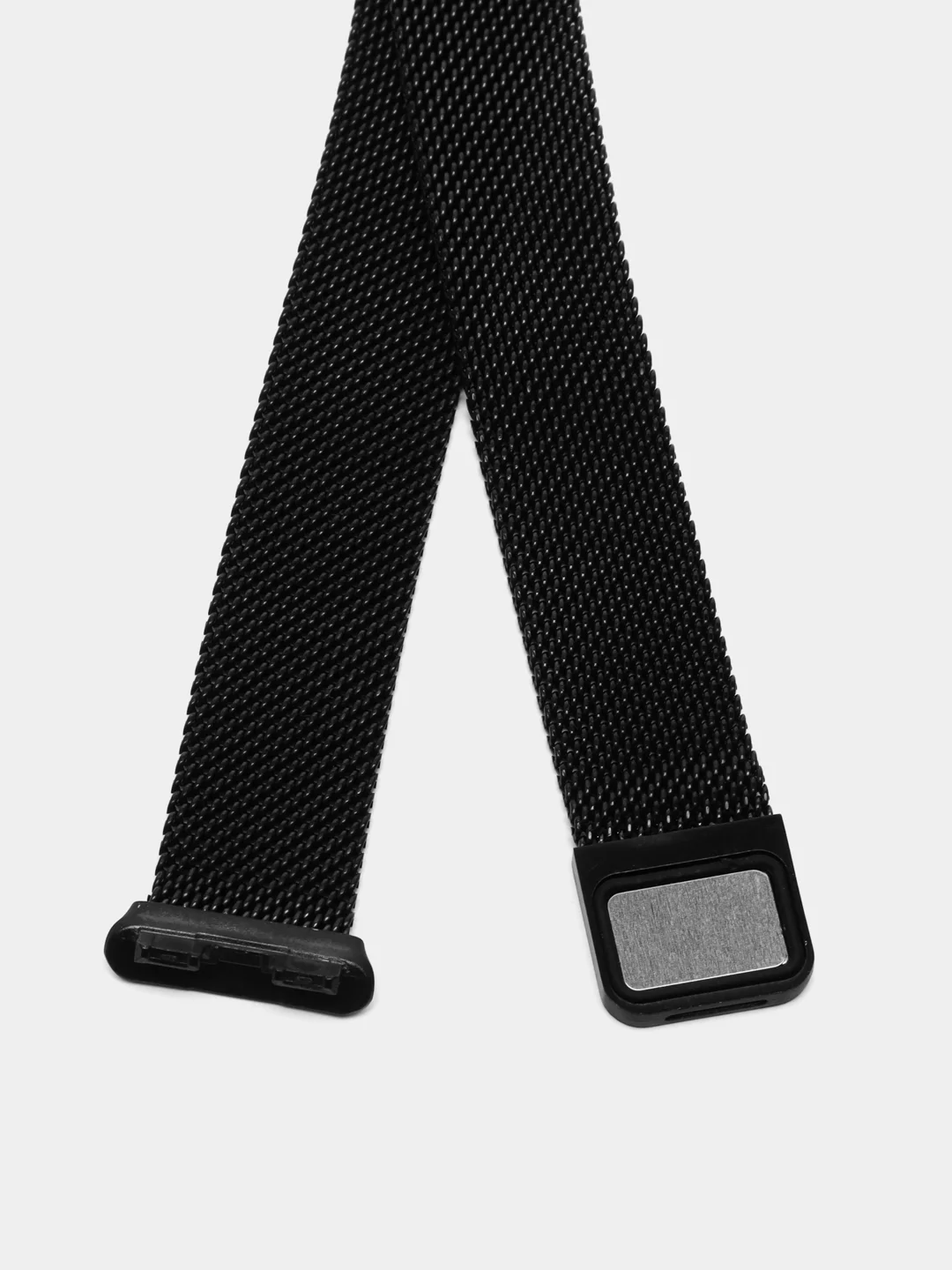 Черный металлический ремешок, миланская петля, для Huawei Band 8, Huawei Band 9