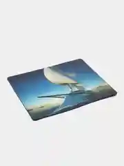 Серый коврик для компьютерной мыши