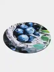 Аметистовый коврик для мыши, круглый, прорезиненный